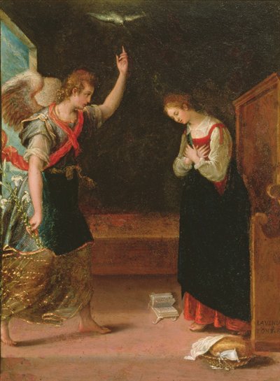 Annunciation by Lavinia Fontana